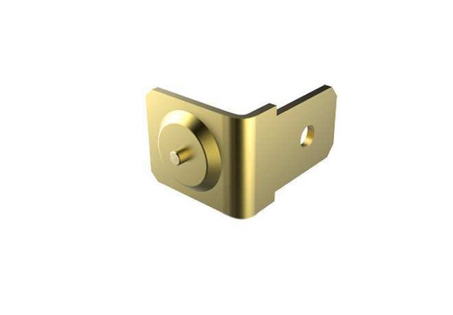 Styk konektorowy 6,3 KFBR1 (typ F1) – mosiądz