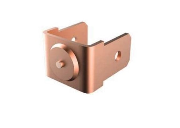 Styk konektorowy 6,3 KFR2 (typ F2) – stal miedziowana