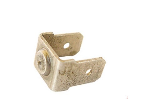 Styk konektorowy 6,3 KFBR2 (typ F2) – mosiądz